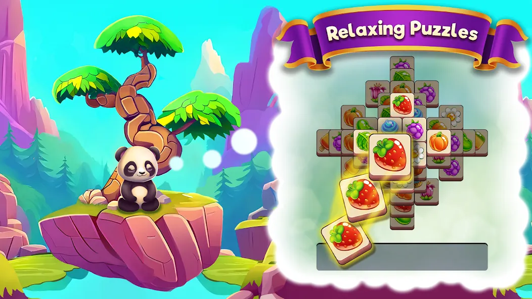 Взломанная Zen Life: Tile Match Games (Зен Лайф)  [МОД Меню] — стабильная версия apk на Андроид screen 1