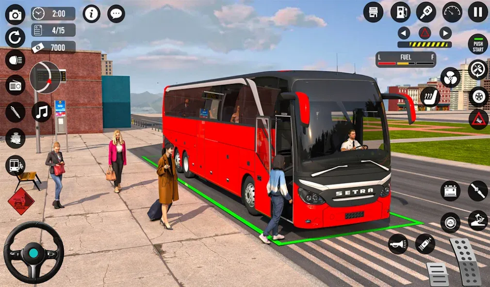 Скачать взлом Bus Simulator 3D: Bus Games (Бус Симулятор 3Д)  [МОД Mega Pack] — последняя версия apk на Андроид screen 4