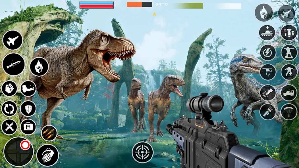 Взлом Wild Dino Hunting: Zoo Hunter (Дино Хантер)  [МОД Unlimited Money] — полная версия apk на Андроид screen 4