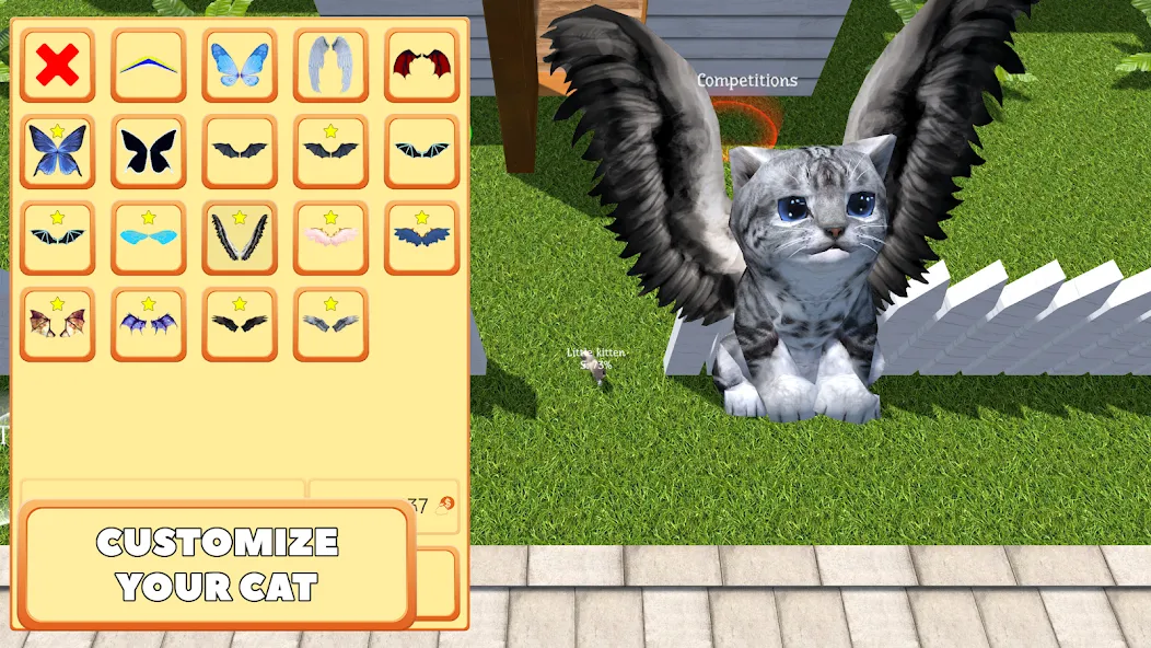 Скачать взлом Cute Pocket Cat 3D — Part 2 (Сьют Покет Кэт 3Д)  [МОД Unlocked] — полная версия apk на Андроид screen 2