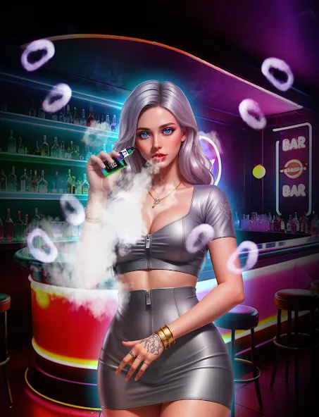 Взлом Virtual Vape Smoke Simulation (Виртуальное имитирование дыма от вэйпа)  [МОД Unlimited Money] — полная версия apk на Андроид screen 2