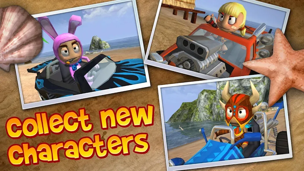 Скачать взломанную Beach Buggy Blitz (Бич Багги Блиц)  [МОД Unlocked] — полная версия apk на Андроид screen 4