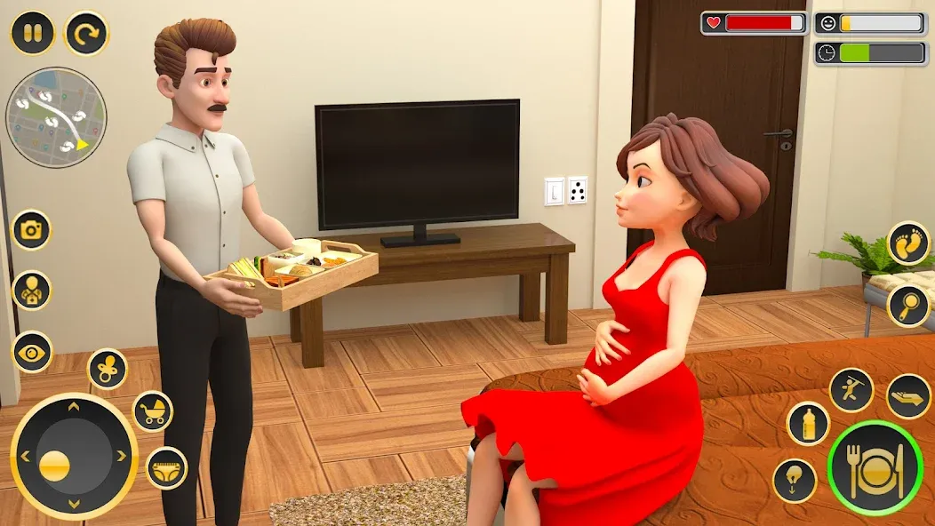 Скачать взлом The Mother Sim Life Mom Games  [МОД Много монет] — стабильная версия apk на Андроид screen 5