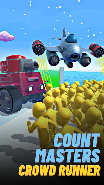 Взлом Count Masters Crowd Runner (Каунт Мастерс Крауд Раннер)  [МОД Unlimited Money] — стабильная версия apk на Андроид screen 1