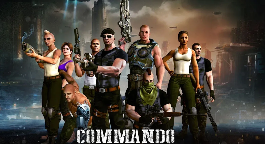 Взломанная V Commando shooting  [МОД Бесконечные деньги] — последняя версия apk на Андроид screen 4