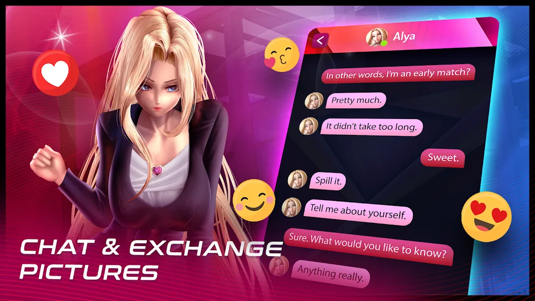 Взломанная LoveNest — Anime Character Sim (ЛавНест)  [МОД Все открыто] — полная версия apk на Андроид screen 3