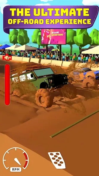 Скачать взломанную Mud Racing: 4х4 Off-Road (Мад Рейсинг)  [МОД Unlimited Money] — стабильная версия apk на Андроид screen 2