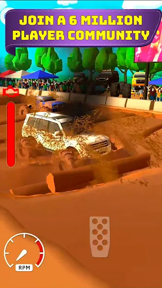 Скачать взломанную Mud Racing: 4х4 Off-Road (Мад Рейсинг)  [МОД Unlimited Money] — стабильная версия apk на Андроид screen 3