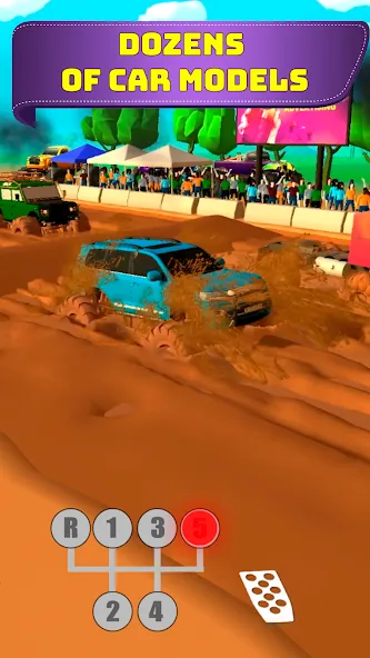 Скачать взломанную Mud Racing: 4х4 Off-Road (Мад Рейсинг)  [МОД Unlimited Money] — стабильная версия apk на Андроид screen 4