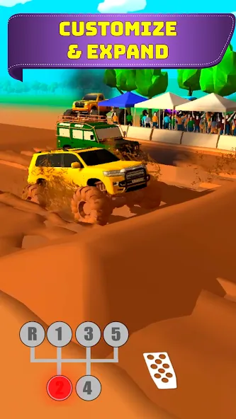 Скачать взломанную Mud Racing: 4х4 Off-Road (Мад Рейсинг)  [МОД Unlimited Money] — стабильная версия apk на Андроид screen 5