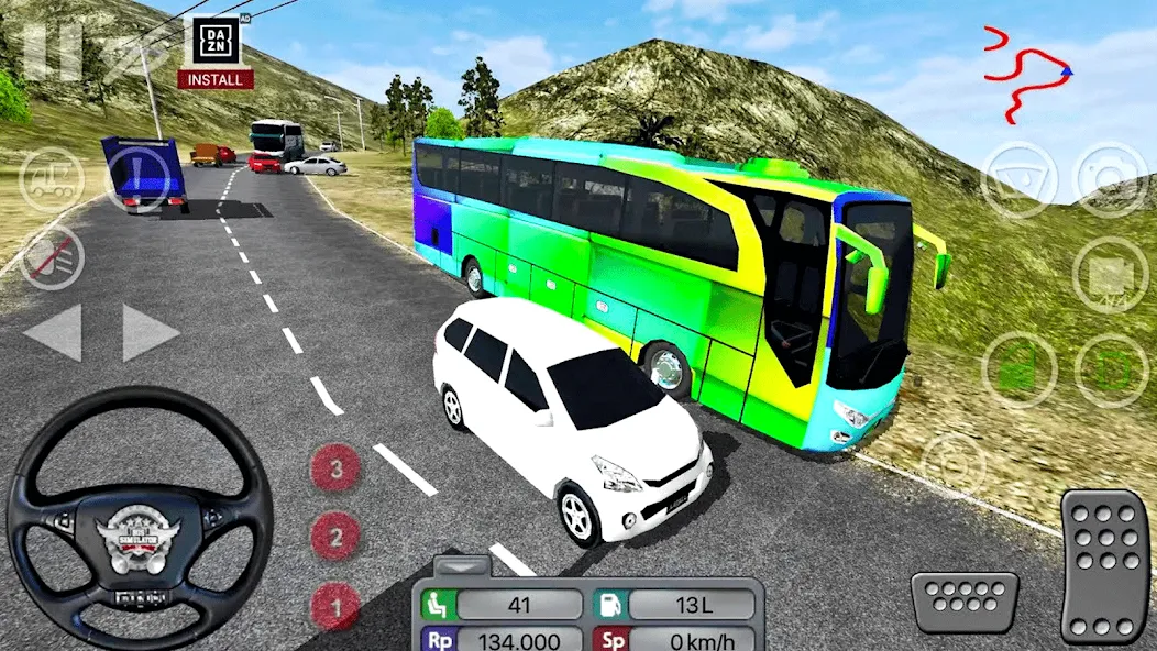 Взлом Coach Tourist Bus City Driving  [МОД Unlimited Money] — стабильная версия apk на Андроид screen 3