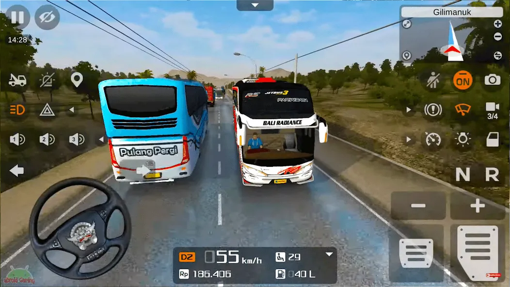 Взлом Coach Tourist Bus City Driving  [МОД Unlimited Money] — стабильная версия apk на Андроид screen 5