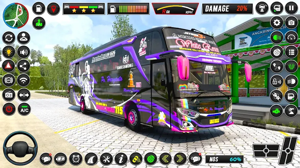 Взлом Euro Bus Simulator — Bus Games  [МОД Unlimited Money] — полная версия apk на Андроид screen 1