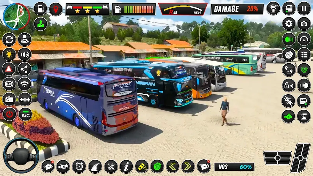 Взлом Euro Bus Simulator — Bus Games  [МОД Unlimited Money] — полная версия apk на Андроид screen 3