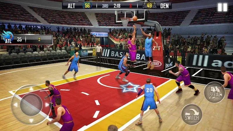 Взломанная Fanatical Basketball  [МОД Меню] — стабильная версия apk на Андроид screen 4