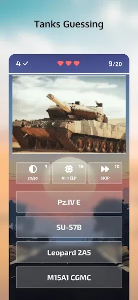 Скачать взломанную Guess the War Vehicle? WT Quiz (Вар Тандер Квиз)  [МОД Все открыто] — полная версия apk на Андроид screen 1