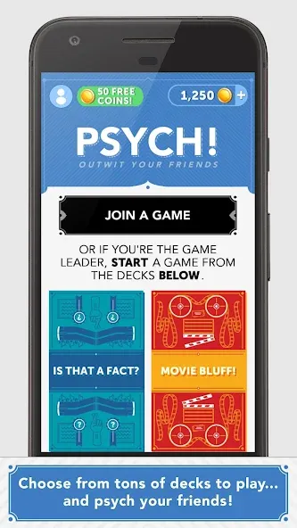 Скачать взломанную Psych! Outwit your friends  [МОД Menu] — стабильная версия apk на Андроид screen 3