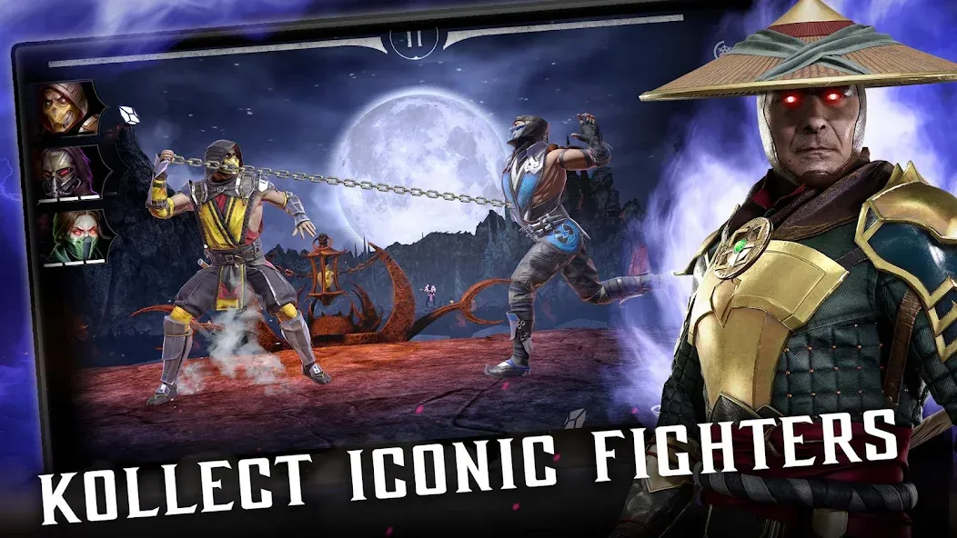 Скачать взломанную Mortal Kombat (МОРТАЛ КОМБАТ)  [МОД Unlocked] — полная версия apk на Андроид screen 4