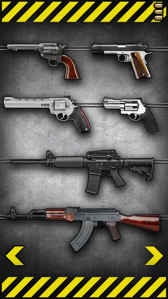 Взломанная Fire Weapons Simulator  [МОД Меню] — стабильная версия apk на Андроид screen 1