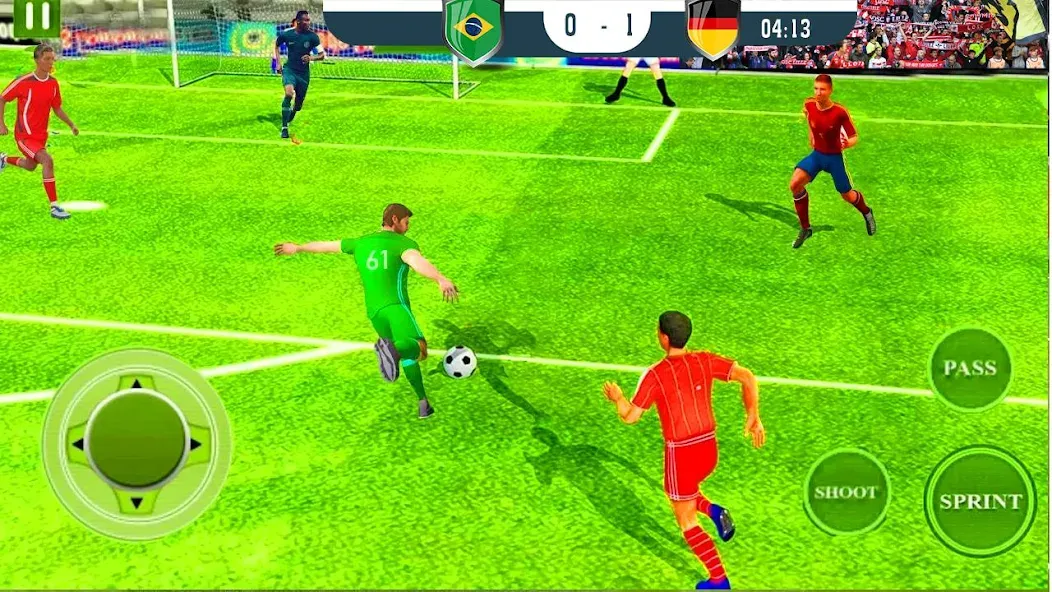 Скачать взломанную ultimate football game 2024  [МОД Все открыто] — последняя версия apk на Андроид screen 3