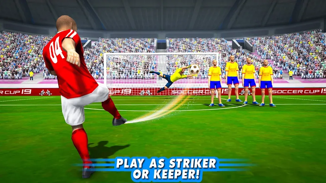 Скачать взломанную ultimate football game 2024  [МОД Все открыто] — последняя версия apk на Андроид screen 4