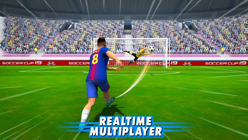 Скачать взломанную ultimate football game 2024  [МОД Все открыто] — последняя версия apk на Андроид screen 5