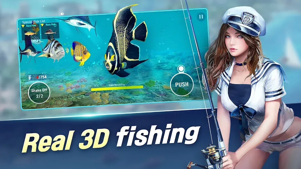 Взлом World Fishing Championship (Чемпионат мира по рыбной ловле)  [МОД Unlocked] — стабильная версия apk на Андроид screen 4