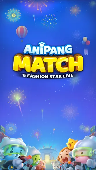 Взломанная Anipang Match (Анипанг Матч)  [МОД Бесконечные монеты] — полная версия apk на Андроид screen 1