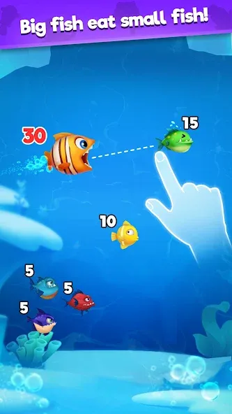 Скачать взлом Fish Go.io — Be the fish king  [МОД Меню] — последняя версия apk на Андроид screen 1