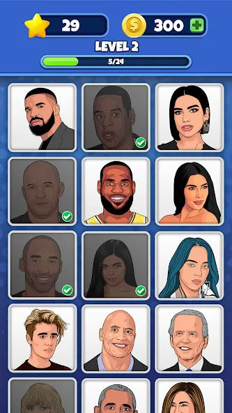 Скачать взлом Who is it? Celeb Quiz Trivia  [МОД Меню] — стабильная версия apk на Андроид screen 3