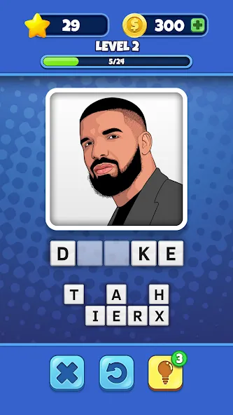 Скачать взлом Who is it? Celeb Quiz Trivia  [МОД Меню] — стабильная версия apk на Андроид screen 4