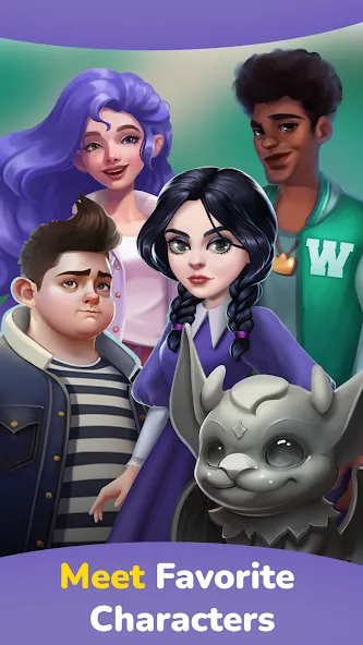 Взломанная Weekday Merge: Mansion Mystery  [МОД Много монет] — последняя версия apk на Андроид screen 4