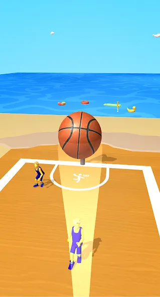 Взломанная Dribble Hoops (Дрибл Хупс)  [МОД Меню] — полная версия apk на Андроид screen 4