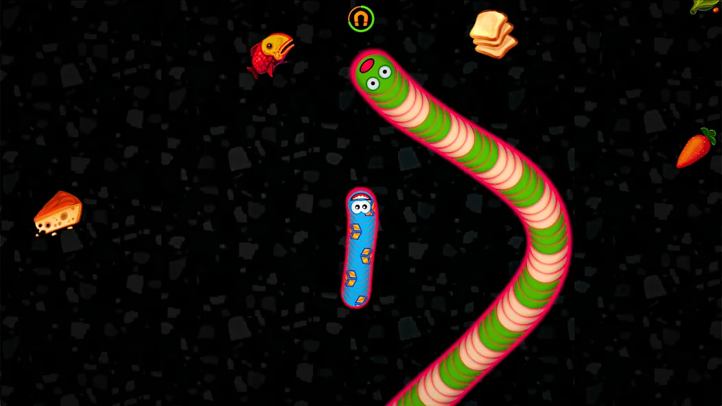 Взлом Worms Zone .io — Hungry Snake  [МОД Много денег] — стабильная версия apk на Андроид screen 5