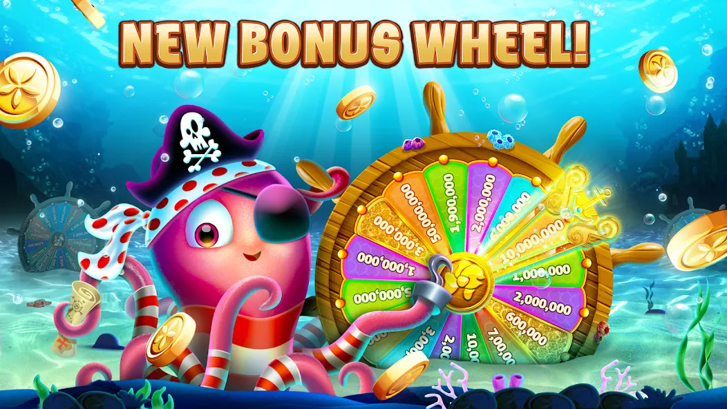 Скачать взломанную Gold Fish Casino Slot Games (Голдфиш)  [МОД Много монет] — полная версия apk на Андроид screen 5