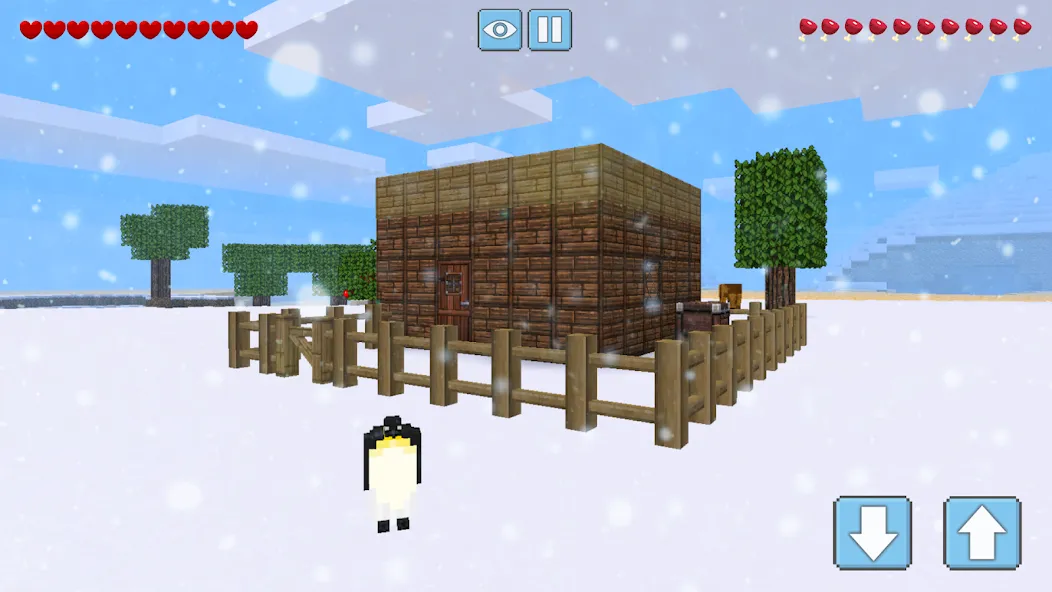 Взлом Winter Craft — Block Craft (Винтер Крафт)  [МОД Unlimited Money] — полная версия apk на Андроид screen 3