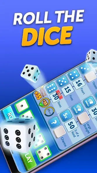 Скачать взлом Dice With Buddies™ Social Game (Дайс вместе с друзьями Социальная игра)  [МОД Много монет] — последняя версия apk на Андроид screen 1