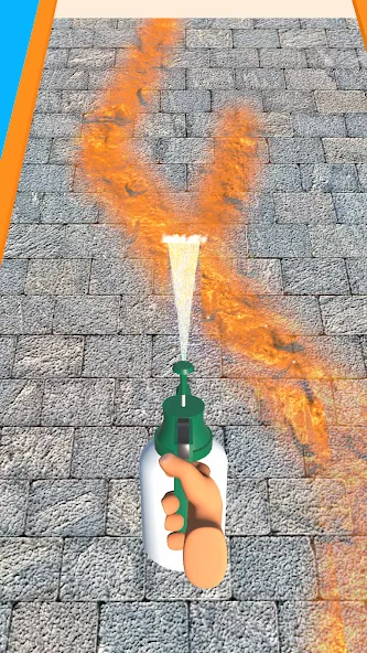 Скачать взломанную Pressure Washing Run (Прессовка Ранация)  [МОД Mega Pack] — последняя версия apk на Андроид screen 2