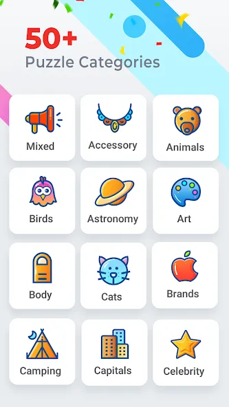 Скачать взлом Word Search Colorful  [МОД Menu] — последняя версия apk на Андроид screen 3