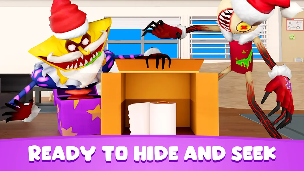 Взлом Hide and Go Seek: Monster Hunt (Хайд энд Гоу Сик)  [МОД Menu] — полная версия apk на Андроид screen 1