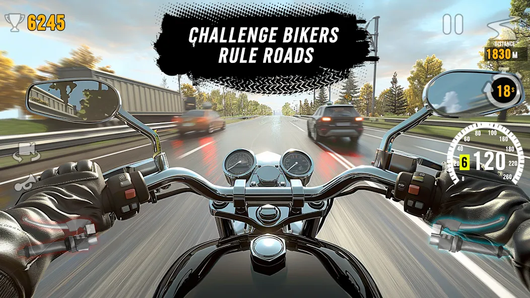 Взлом Motor Tour: Biker's Challenge (Мотор Тур)  [МОД Все открыто] — последняя версия apk на Андроид screen 2