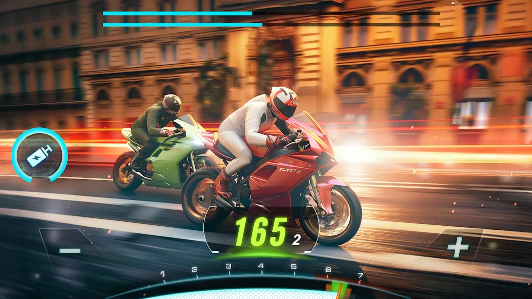 Скачать взломанную Motor Bike: Xtreme Races  [МОД Mega Pack] — последняя версия apk на Андроид screen 2