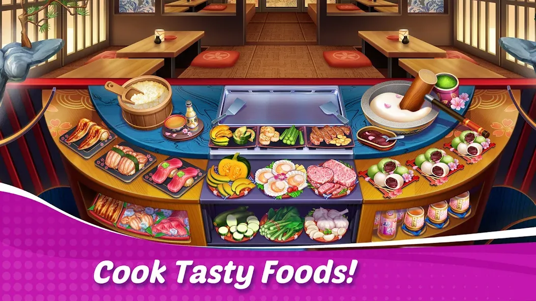 Скачать взлом Cooking Wonder: Cooking Games  [МОД Все открыто] — последняя версия apk на Андроид screen 1