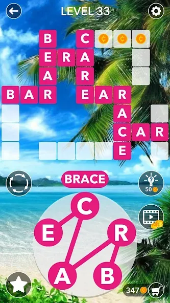 Взломанная Word Crossword Search  [МОД Бесконечные монеты] — стабильная версия apk на Андроид screen 4