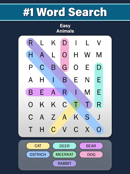 Взлом Word Search: Word Find (Ворд Срч)  [МОД Unlimited Money] — последняя версия apk на Андроид screen 4