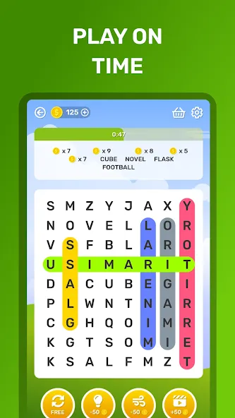 Взлом Word Search Puzzle Game  [МОД Много денег] — последняя версия apk на Андроид screen 3