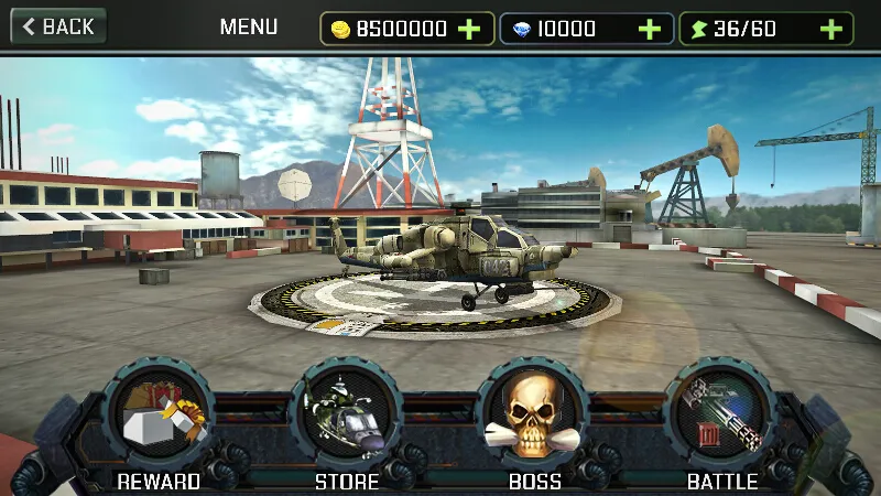 Взлом Gunship Strike 3D  [МОД Все открыто] — последняя версия apk на Андроид screen 3