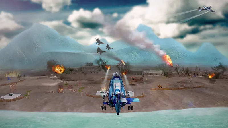 Взлом Gunship Strike 3D  [МОД Все открыто] — последняя версия apk на Андроид screen 5