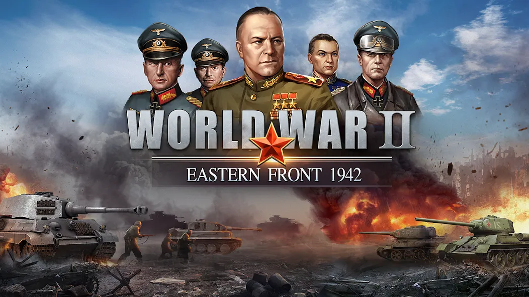 Взломанная World War 2:WW2 Strategy Games (Вторая мировая война)  [МОД Menu] — полная версия apk на Андроид screen 1