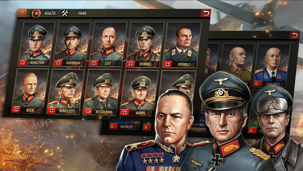 Взломанная World War 2:WW2 Strategy Games (Вторая мировая война)  [МОД Menu] — полная версия apk на Андроид screen 2